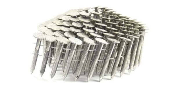 1-1/4" Ring Shank COIL ROOFING nails 304stainless steel 3600 count. PRICE REDUCTION!