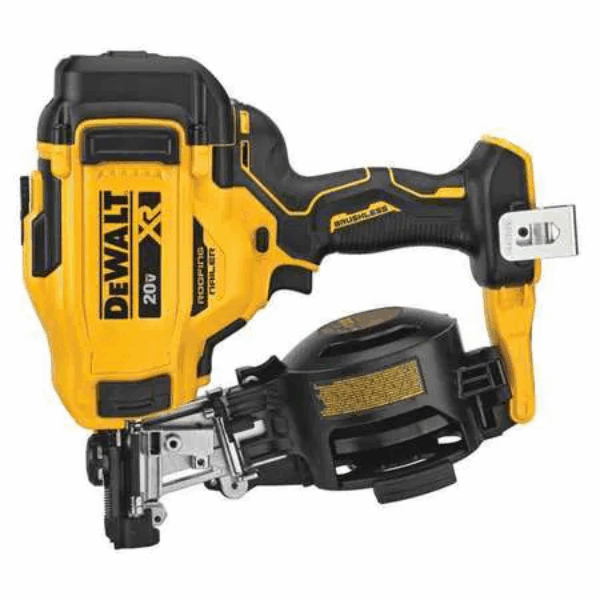 Dewalt 20V MAX* 15 degree Cordless Coil Roofing Nailer BARE TOOL