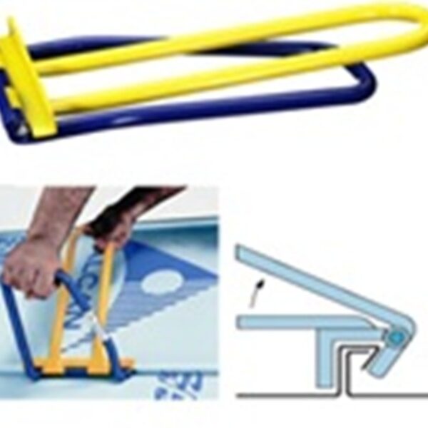 Single Lock Hand Seamer (Jaw Width 8 1/2'', Length 15'')