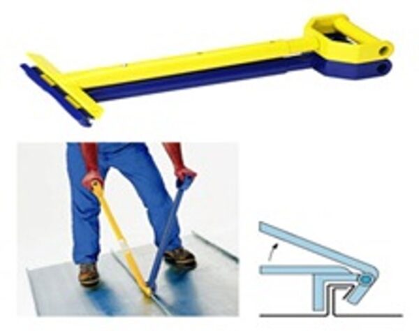 Single Lock Hand Seamer (Extends to be 29 1/2'')