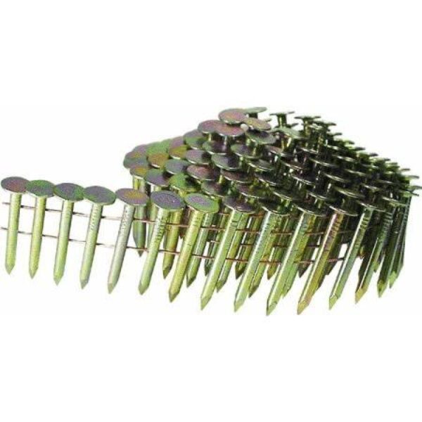 Smooth Shank Electrogalvanized Coil Roofing Nails 1 3/4"