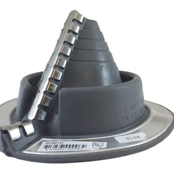 DEKTITE #801 Round Base Pipe Flashing Boot