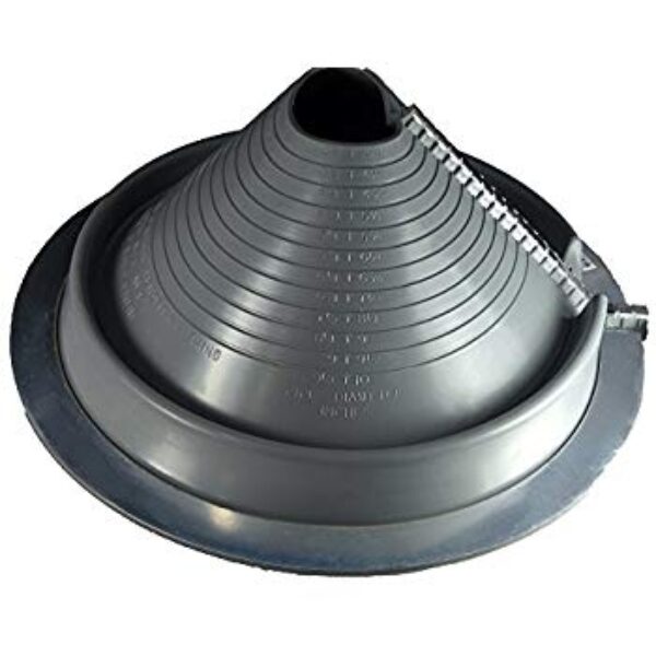 DEKTITE #803 (RF803B) Round Gray EPDM Flexible Pipe Flashing