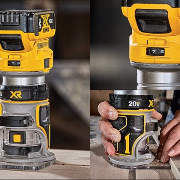 DEWALT DCW600B 20V Max XR Compact Router (Tool Only)