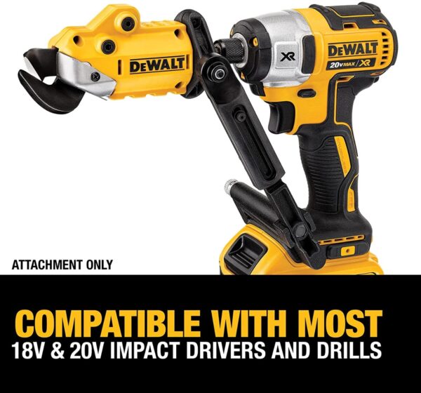 DEWALT Metal Shears Attachment, Impact Ready + FREE SHIPPING - Image 2