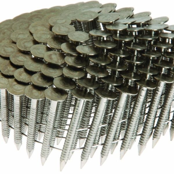 Grip Rite Prime Guard Max 1-1/4-Inch Coil Roofing 304 Ring Shank, Stainless Steel