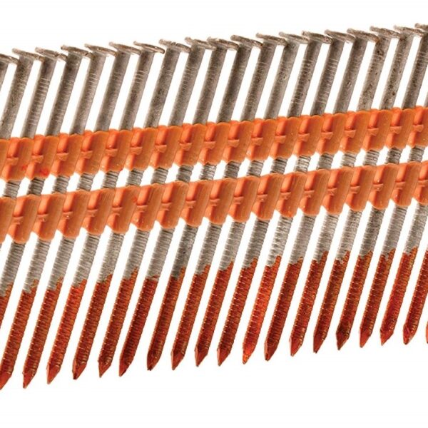 Hitachi 10309 3-1/4" x .120 Rg Galvanized Plastic Strip Framing Nails