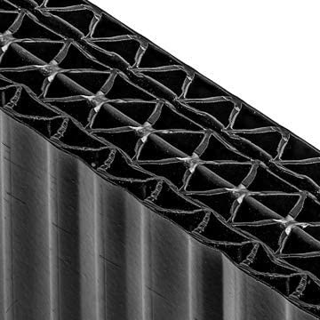 Quarrix Protect Furring Strips ((3 x 34) Inch x 8ft-8 inch (6 Pieces)), Black