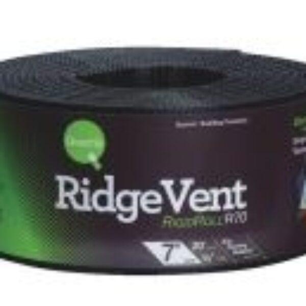 StormStop Quarrix Rigid, Roll Ridge Vent, 7 in. x 20 ft Roll