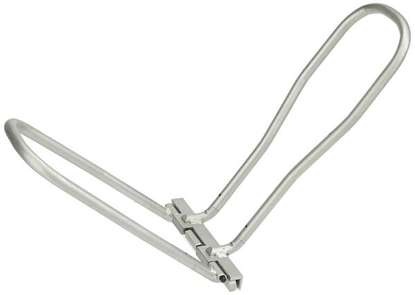 Stubai 282415NR"Nirolook" Double Seamer, Silver, 8 5/8"-