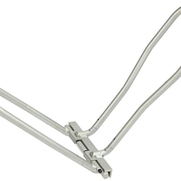 Stubai 282415NR"Nirolook" Double Seamer, Silver, 8 5/8"-