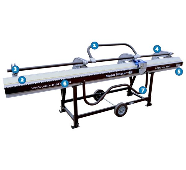 Van Mark Metal Master 460 - 4' 6" Break w/Cutter