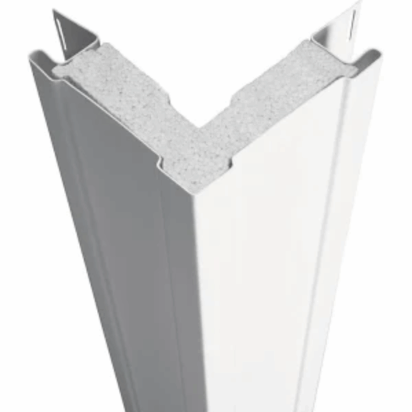 MITTEN 20' FOAM FILLED TRADITIONAL OUTSIDE CORNER WHITE (5PC/CARTON)